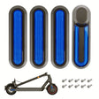 Lot de 4 caches vis de roue blancs pour Xiaomi M365 et M365 Pro