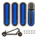 Lot de 4 caches vis de roue blancs pour Xiaomi M365 et M365 Pro