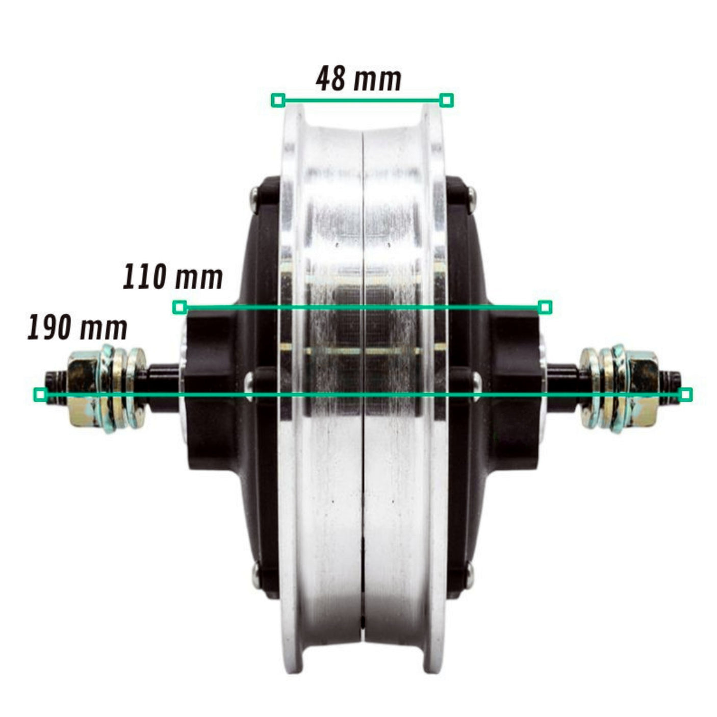 Moteur arriere /avant Kukirin G3 Pro 52V 1200W