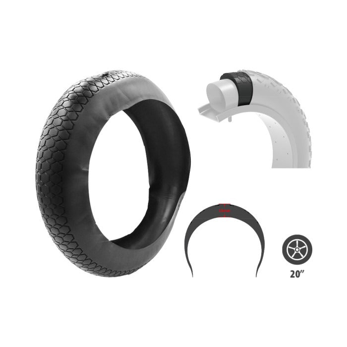 Mousse anticrevaison Fat Bike 20x4