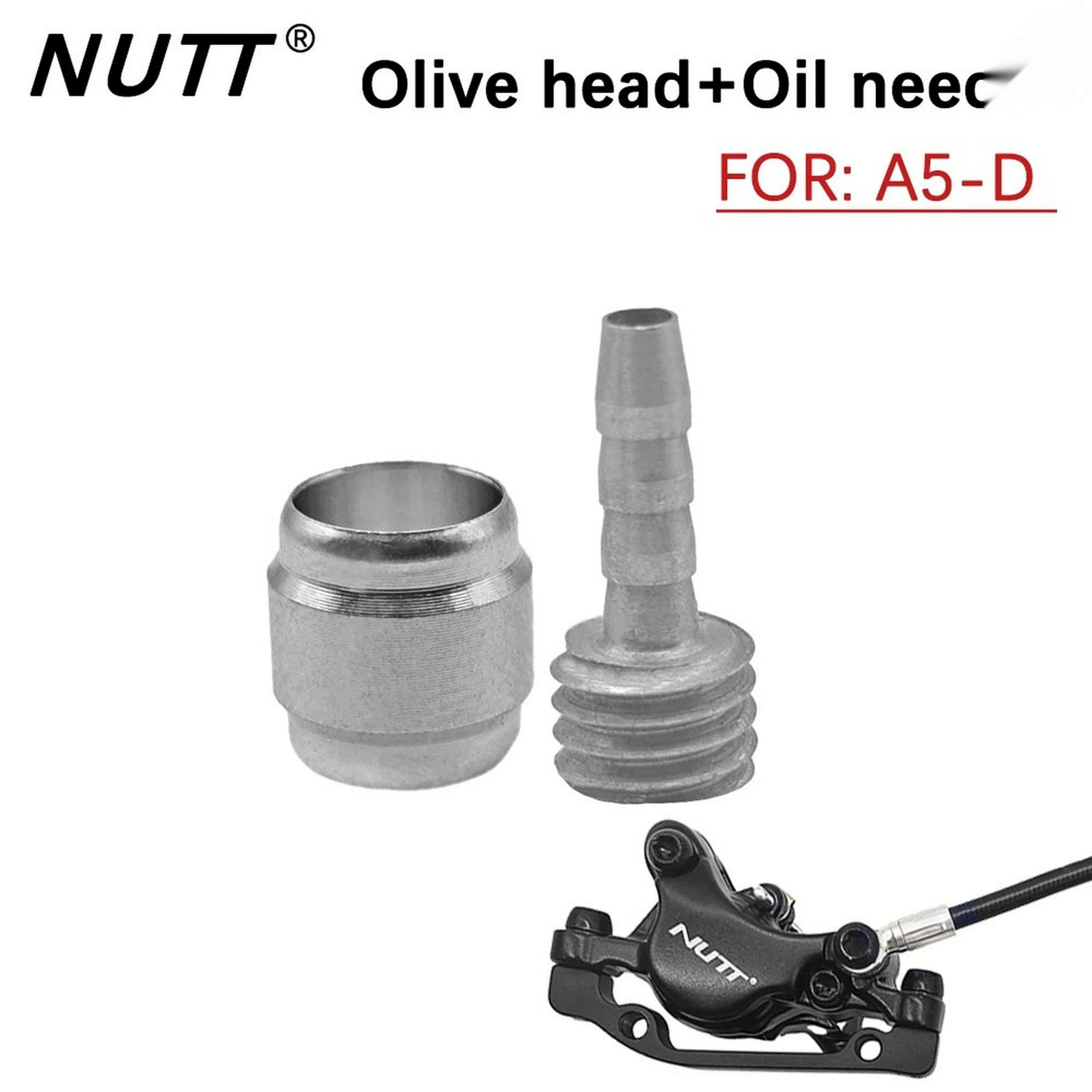 Olives et aiguilles freins hydrauliques NUTT (x10 sets)