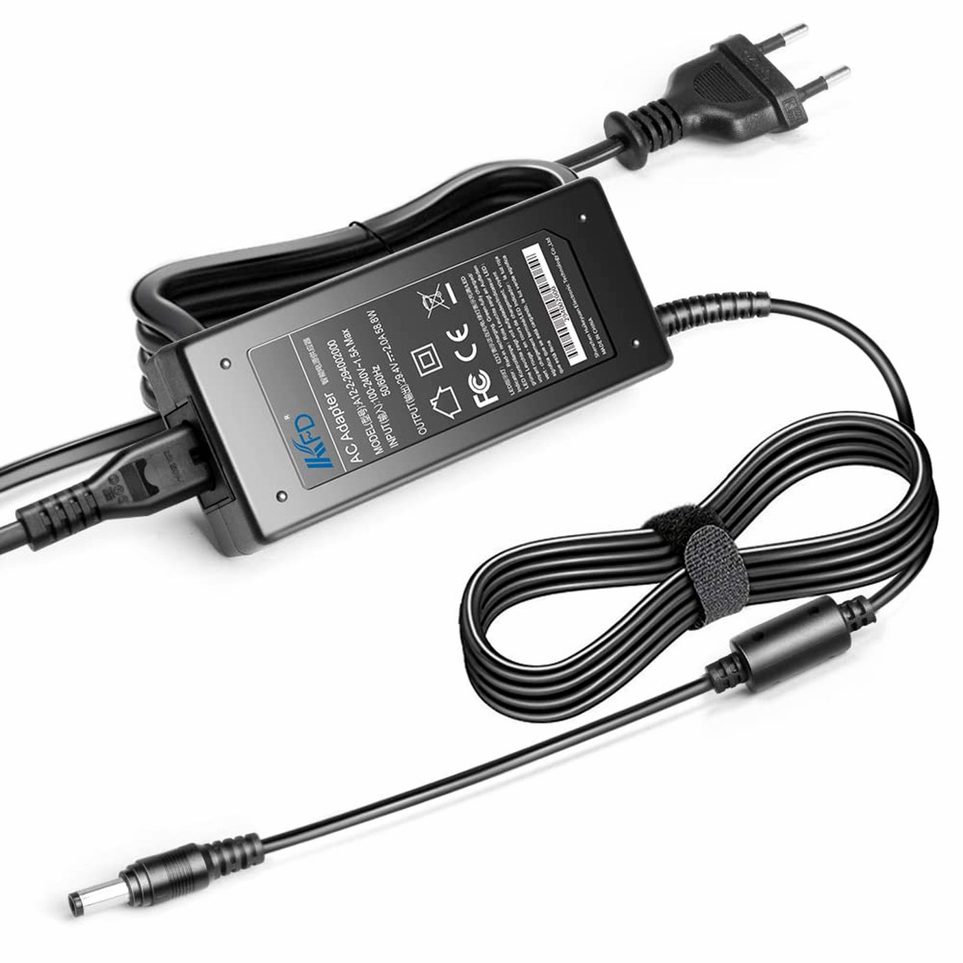 Pack Chargeur 24V ➡ 29.4V / 2A (connecteur DC 5.5*2.1mm)