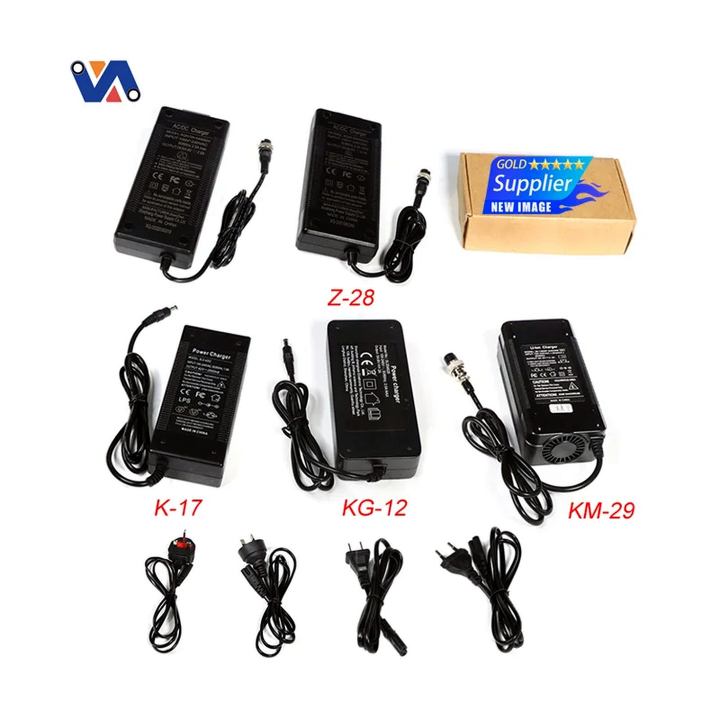 Pack Chargeur 24V ➡ 29.4V / 2A (connecteur DC 5.5*2.1mm)