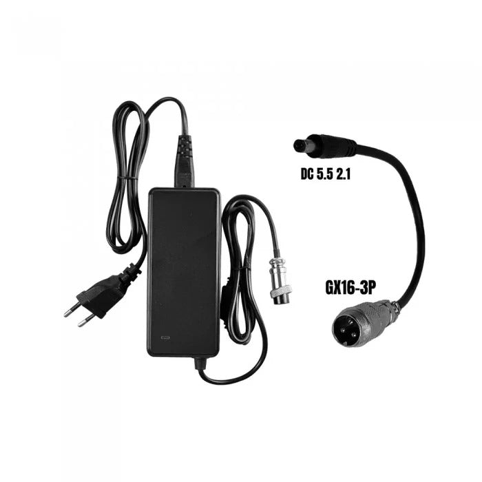PACK Chargeur 36V ➡ 42V / 2A (connecteur DC 5.5*2.1MM)