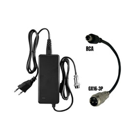 Pack Chargeur 36V ➡ 42V / 2A (connecteur RCA)