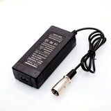 Pack chargeur 36V vers 42V 2A connecteur XLR pour batterie de trottinette électrique