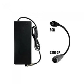 PACK Chargeur 48V ➡ 54.6V / 2A (connecteur RCA)