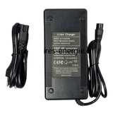 PACK Chargeur 48V ➡ 54.6V / 2A (connecteur RCA)