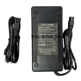 PACK Chargeur 48V ➡ 54.6V / 2A (connecteur RCA)