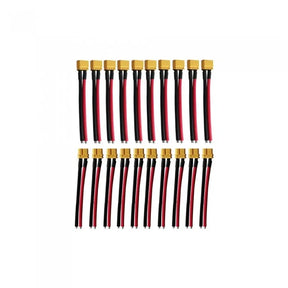 Pack Prises Xt60 Avec câbles 10Males+10Femelles