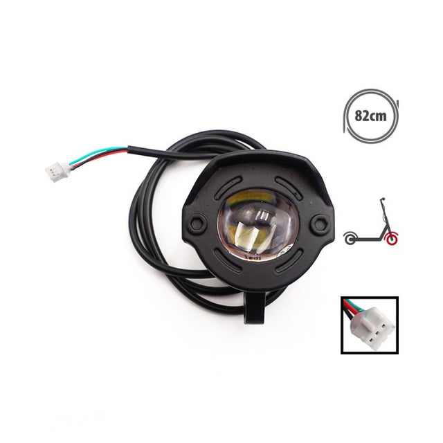Phare LED avant Dualtron Aminia Avec Klaxon