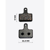 Plaquettes de frein Shimano XTR M9100