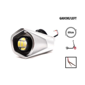 Plastique avant gauche avec LED Dualtron Togo