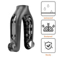 Cache de fourche plastique noir pour trottinette Ninebot serie F