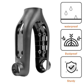 Cache de fourche plastique noir pour trottinette Ninebot serie F