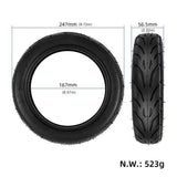Pneu 10x2.125-6.5 Ninebot F Xiaomi Mi4 Tubeless Gel Anti Crevaison