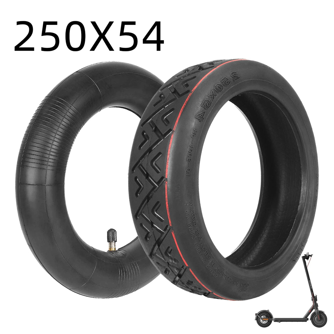 Pneu 250x54 tubeless Xiaomi Scooter 4
