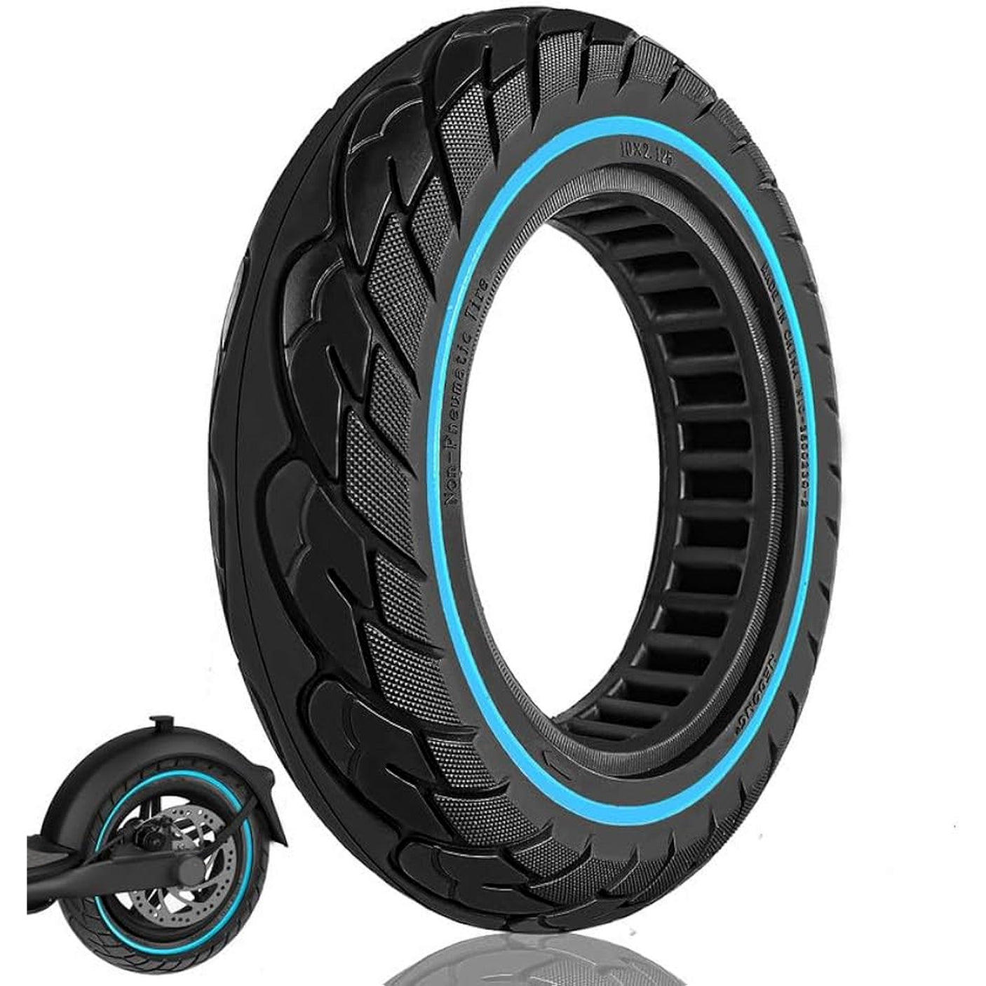 Pneu plein 10x2.50 (60/70-7) Xiaomi Mi4 pro