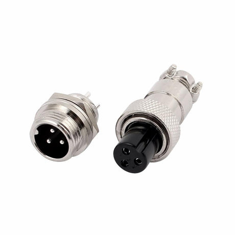 Lot de 5 connecteurs GX12 femelle 3 broches pour trottinette electrique