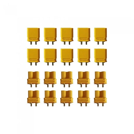 Prises XT30 Male et Femelle X20 Pcs