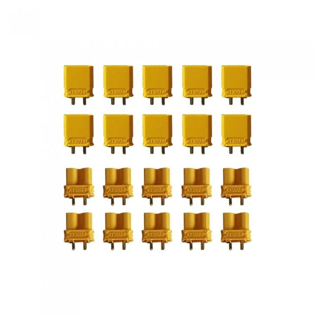 Prises XT30 Male et Femelle X20 Pcs