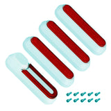Protection silicone deck Xiaomi M365 & M365 Pro - couleur rouge
