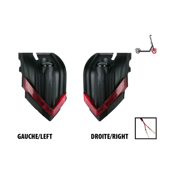 Réflecteur avec LED avant droit et gauche pour Z10X Avant droit