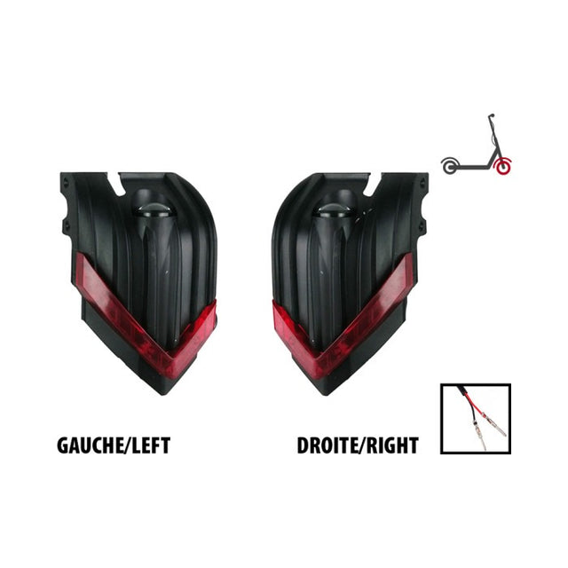 Réflecteur avec LED avant droit et gauche pour Z10X Avant droit