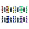 Rondelles de deck x10 (8 couleurs) Gris