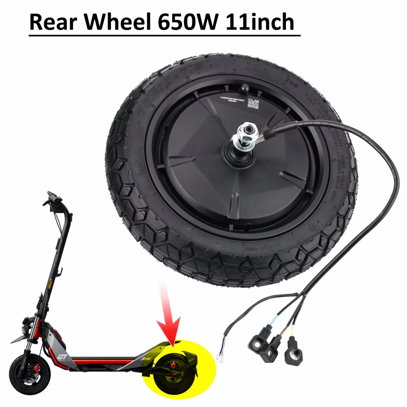 Roue avant Ninebot Segway ZT3 Pro