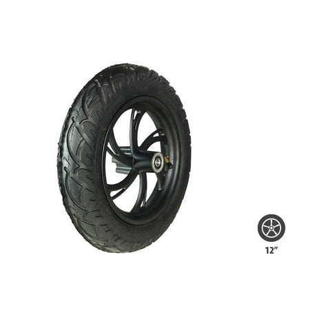 Roue complète draisienne 12 pouces