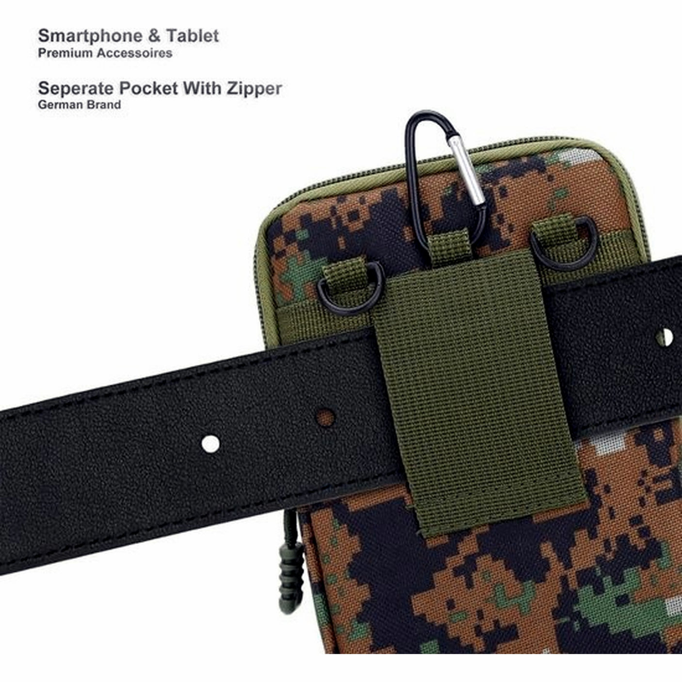 Sacoche de transport camouflage militaire 3L