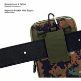 Sacoche de transport camouflage militaire 3L