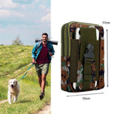Sacoche de transport camouflage militaire 3L