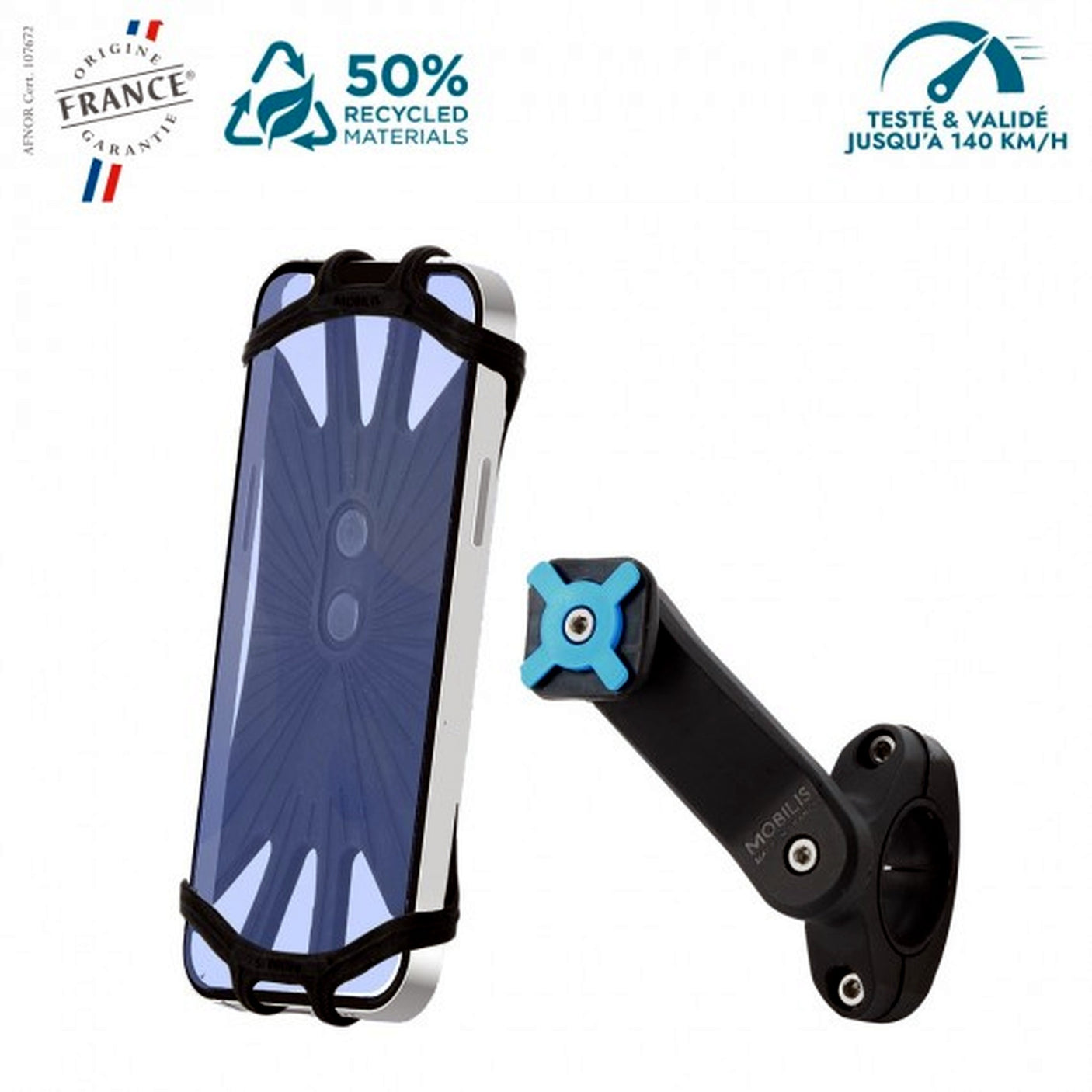 Sacoche support telephone rotatif 360° IPX6 Wildman
