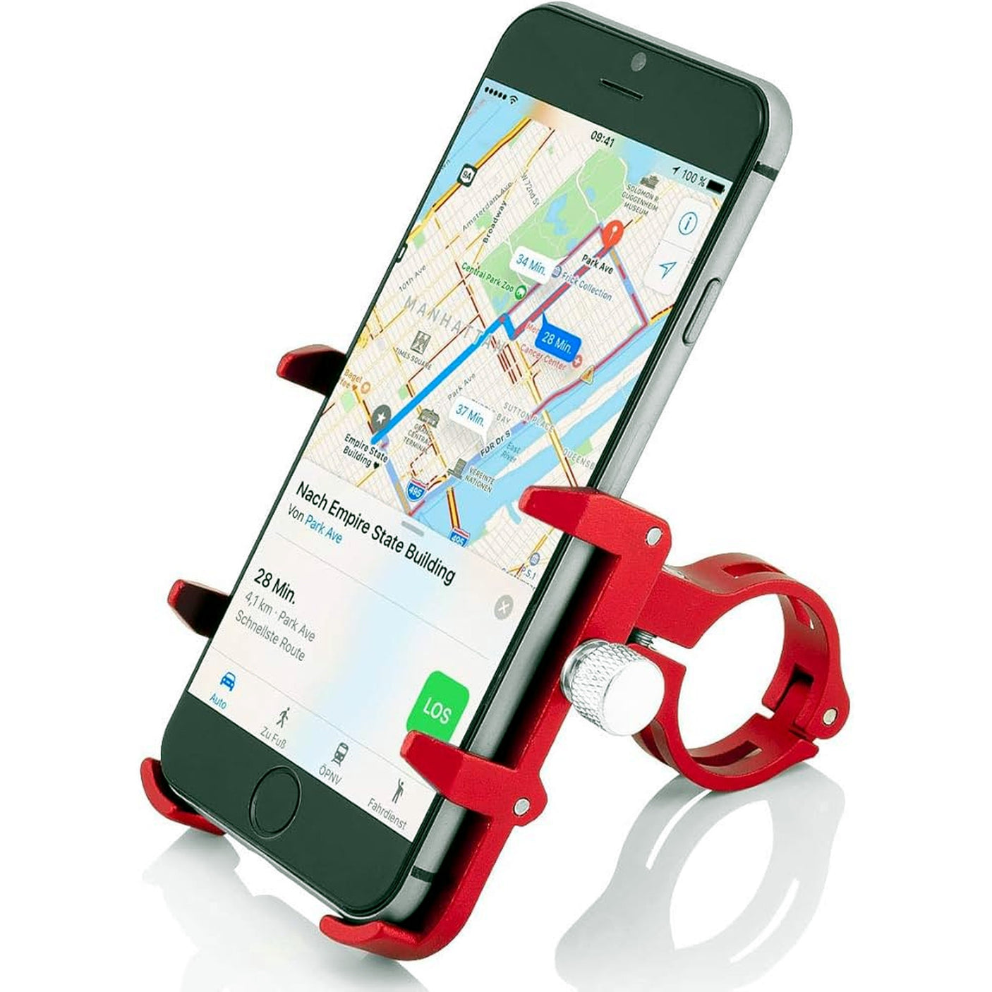 Support téléphone GUB Pro 3 rouge