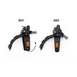 Fourche et Système de freinage roue arriere Etwow 36V ou 48V 48V