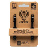 Lot de 10 valves Presta droites 44mm pour pneu tubeless de trottinette
