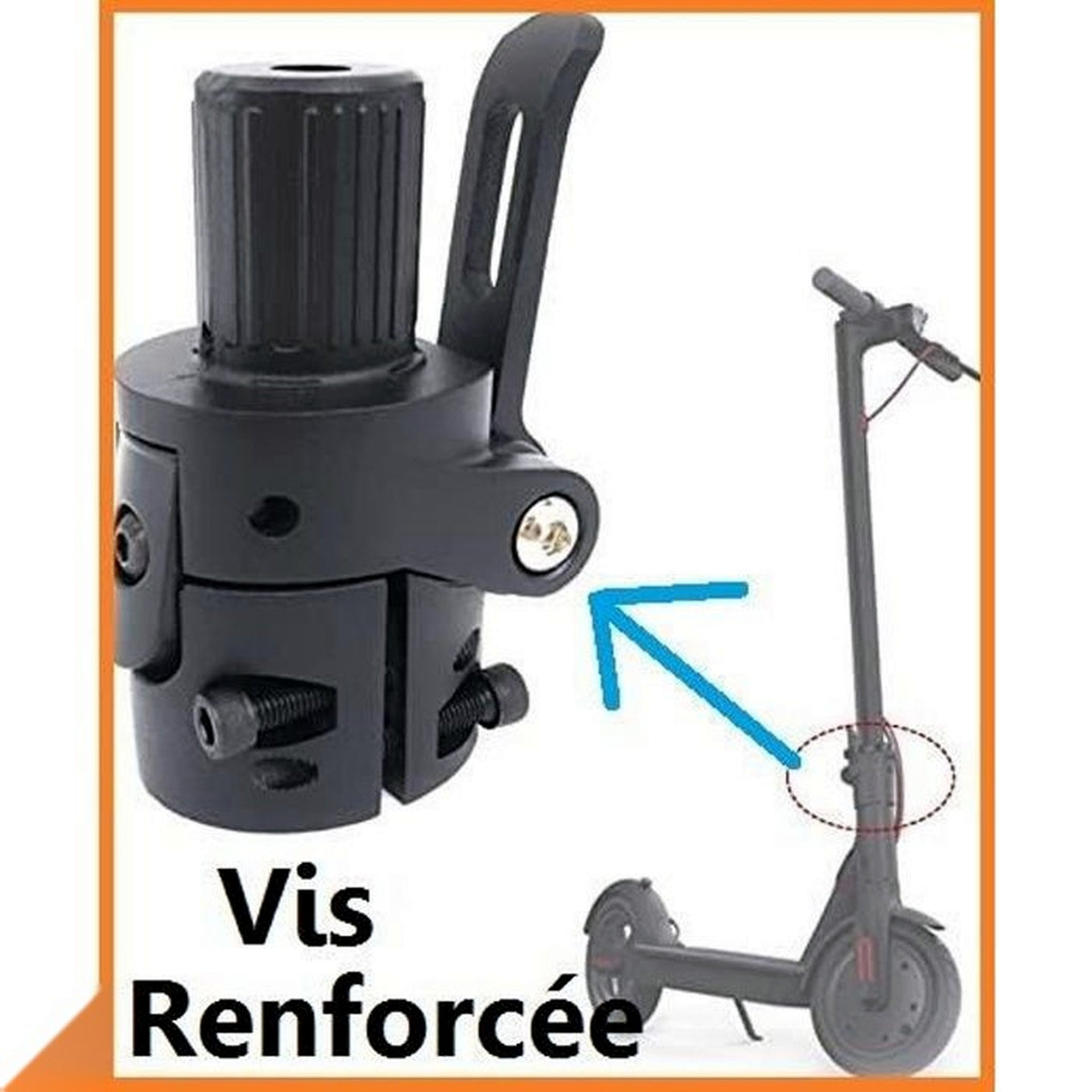 Vis fixation bas de potence et fourche Xiaomi