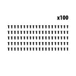 Vis laterales support garde boue Xiaomi Pro2 x100 pcs
