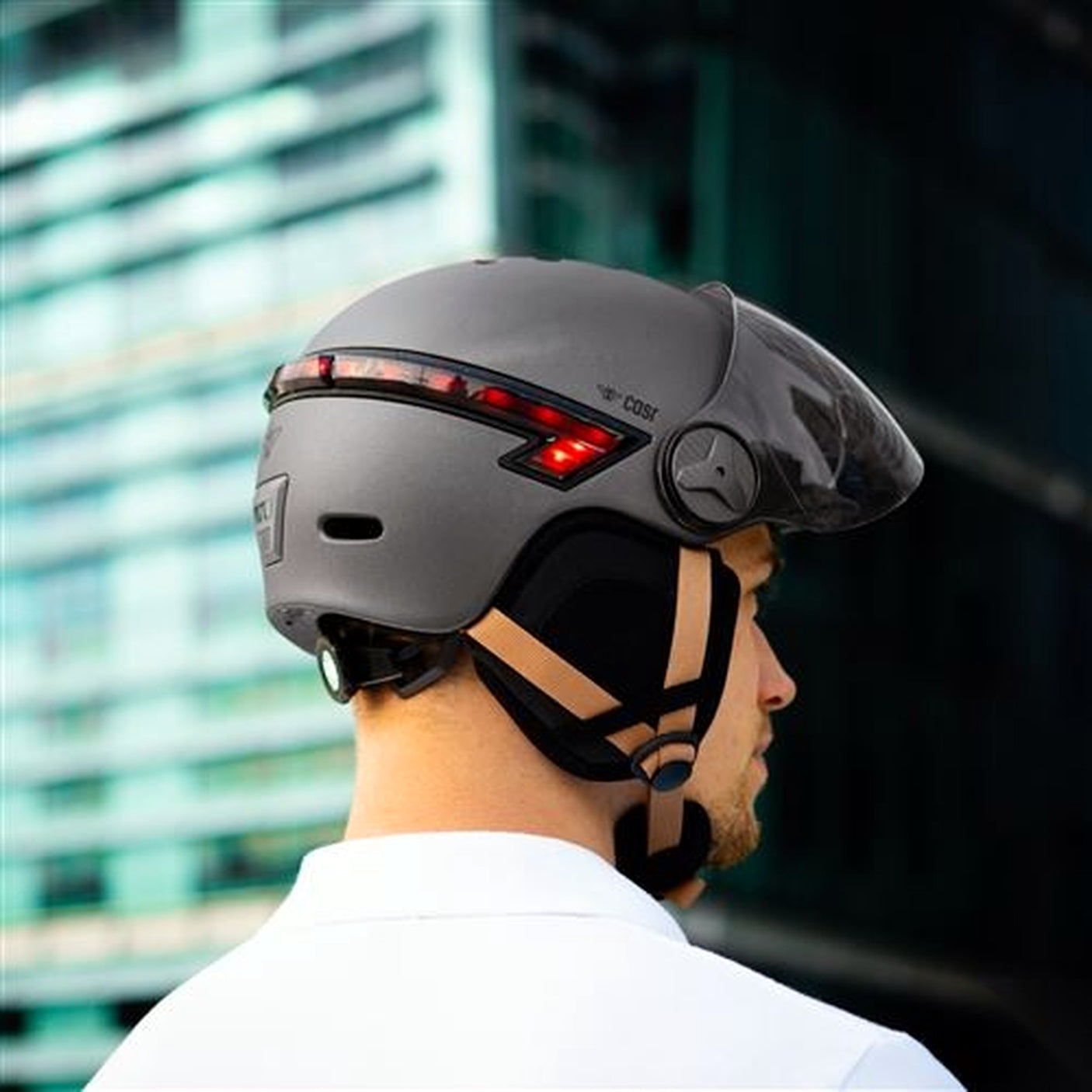Visiere fumée casque Street