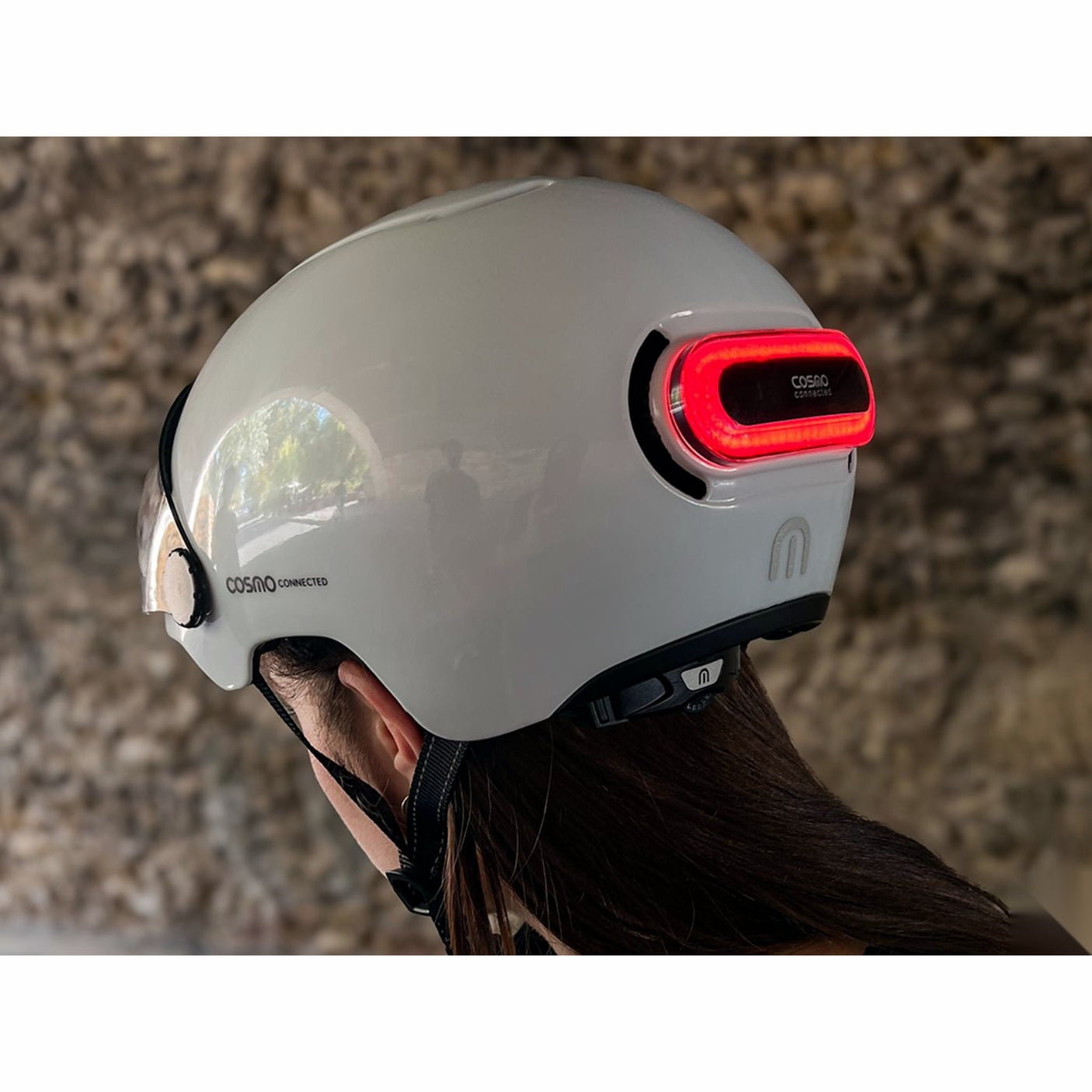 Visiere fumée casque Street